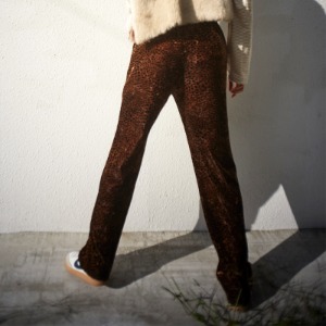 Leopard pants(brown)
