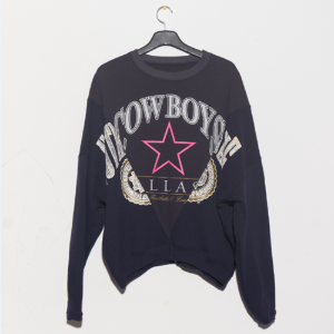 Neon star sweatshirts (Navy)